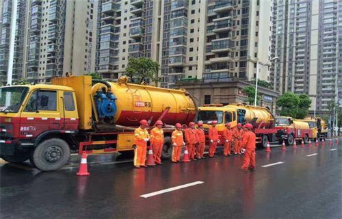 古蔺市政管道清淤